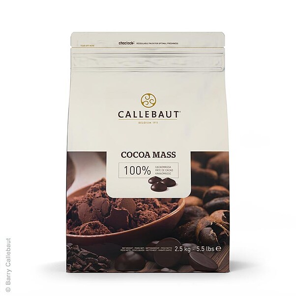 Masa de Cacao, Callets, 100% Cacao, 2.5 Kg - Callebaut