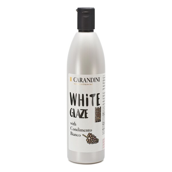 Crema di Balsamico Bianco, White Glaze, 500ml - Carandini