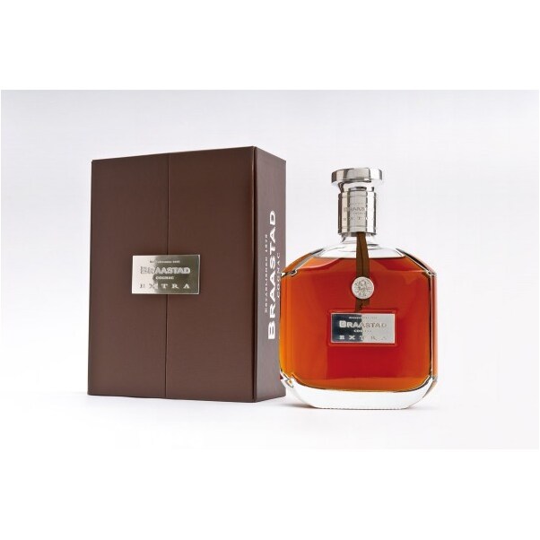 Cognac - BRAASTAD EXTRA, Franta, 40% vol., Cutie Cadou, 0.7 l