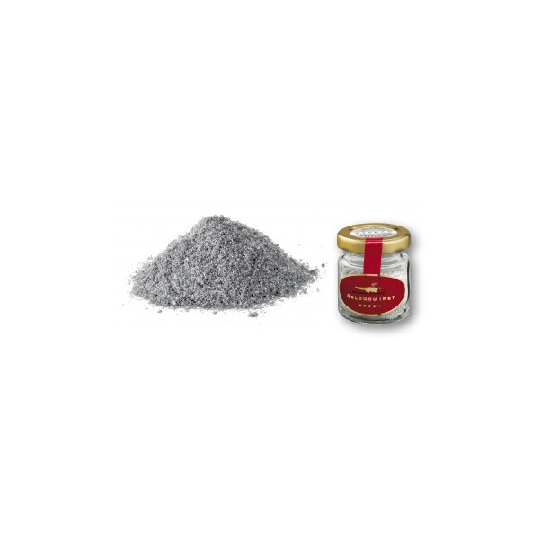 Pudra de Argint Comestibil, 1 g - GoldGourmet, Germania